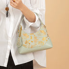 Goldfish Seaweed Knit Pattern Song Brocade Tote Bag