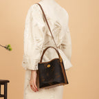 Xiangyunsha Bucket Bag - Intangible Cultural Heritage Plum-Orchid-Bamboo-Chrysanthemum Knitted Patterns