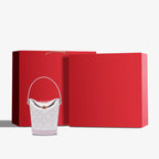 Zhuang Brocade Leather Bucket Crossbody BagRomantic Purple