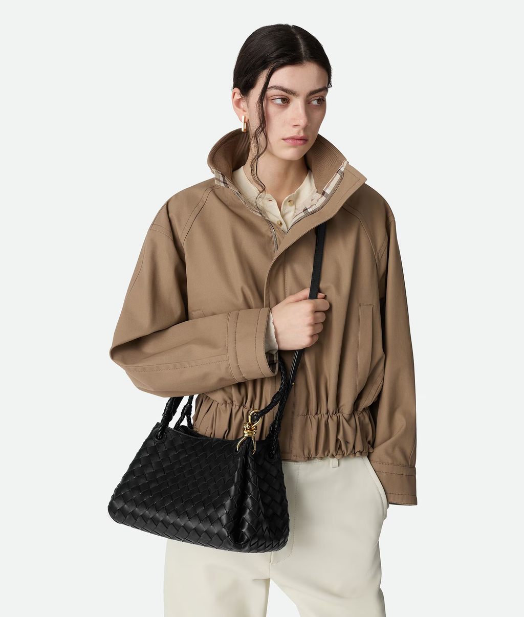 VT - SIXTY Leather Woven Bag