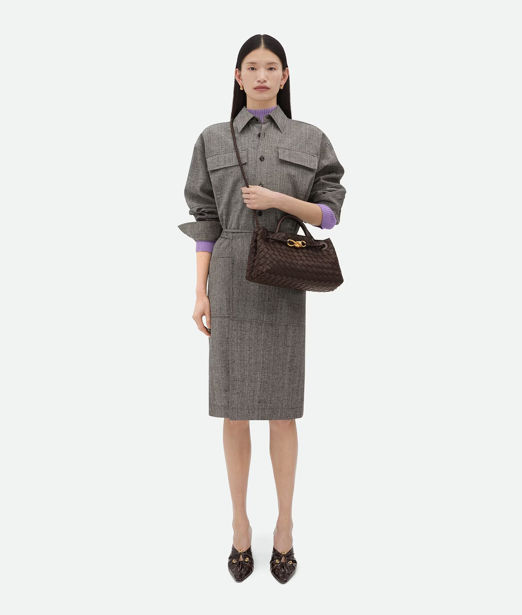 VT - SIXTY Leather Top Handle Bag