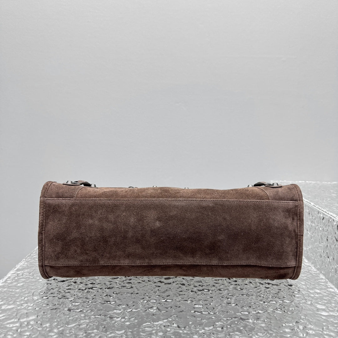 VT - SIXTY Brown Light Luxury Fashion Handheld Bag (can be crossbody)