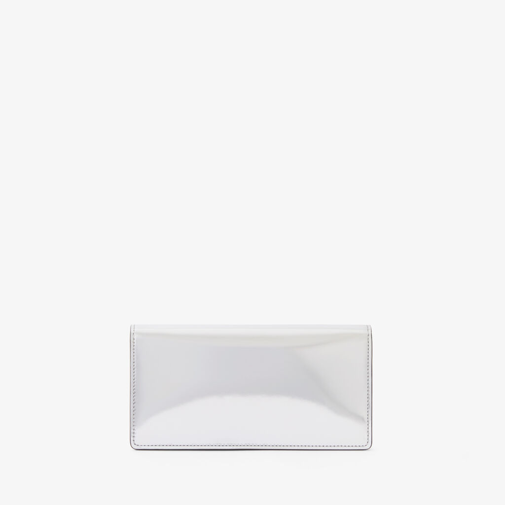 VT - SIXTY Silver Mirror Clutch Bag