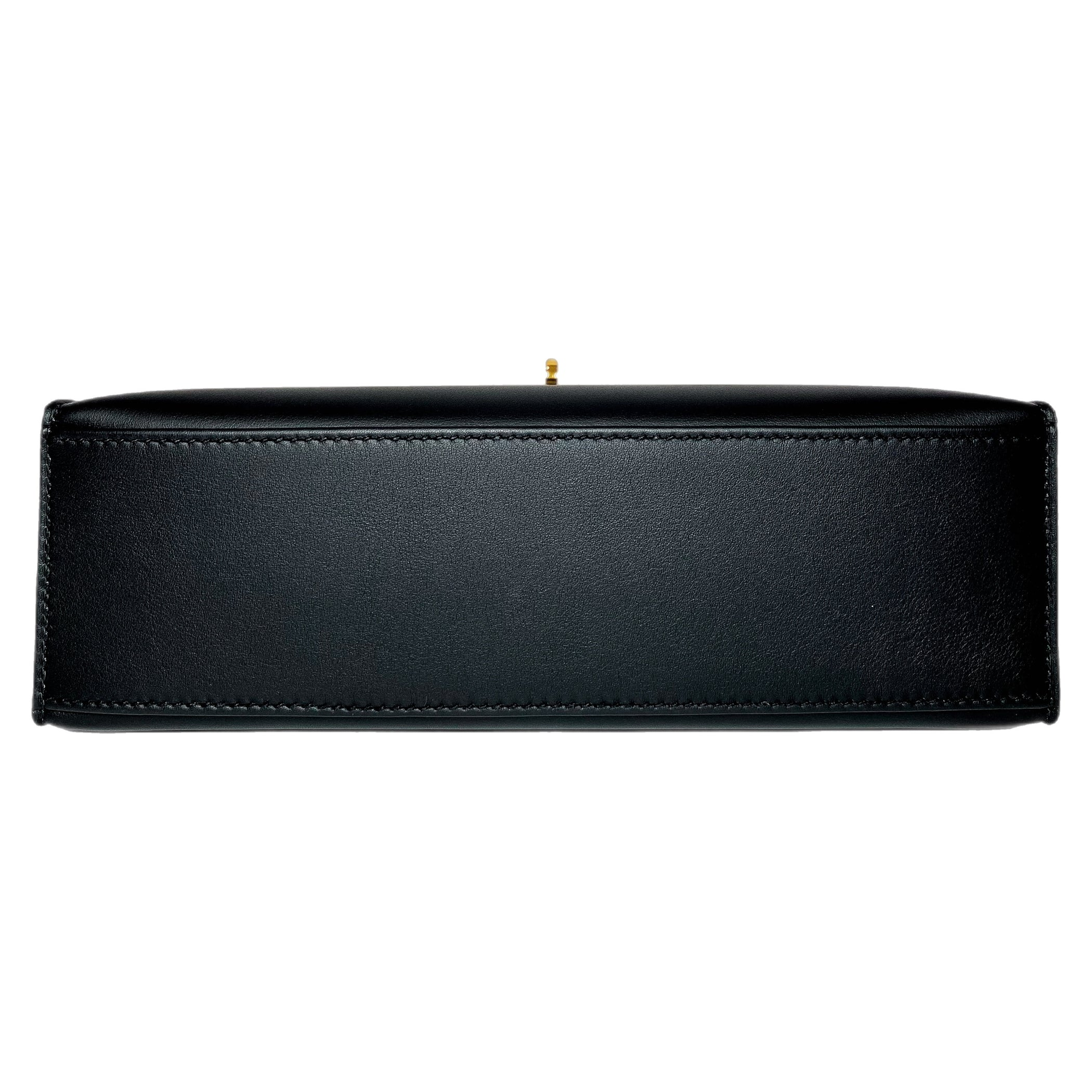VT - SIXTY Black Gold - lock Light Luxury Fashion Lock Handheld Bag