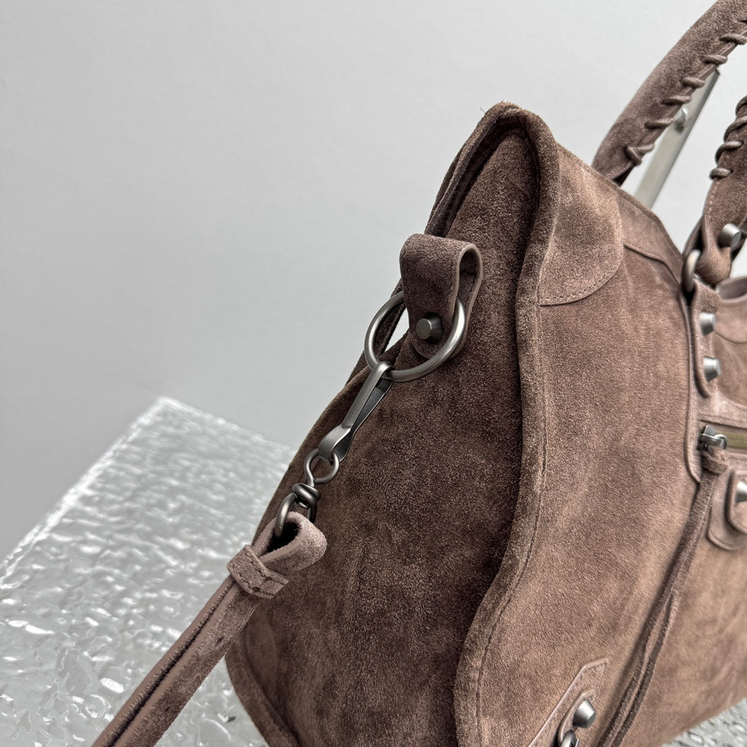 VT - SIXTY Brown Light Luxury Fashion Handheld Bag (can be crossbody)